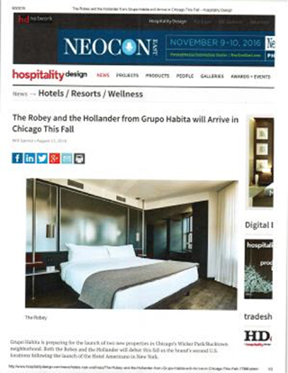 Hospitality Design Article Cover