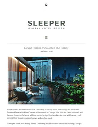 Sleeper Magazine Article Cover