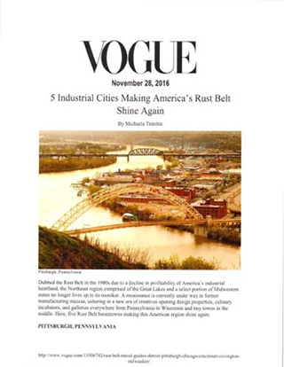Vogue Article Cover