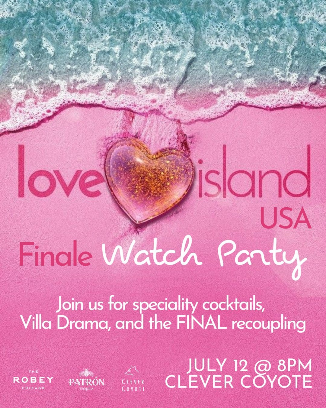 Love Island USA Finale Watch Party at Clever Coyote