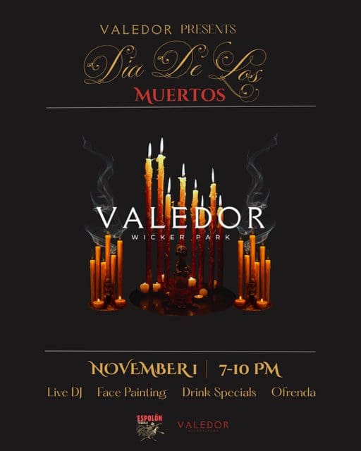 Valedor Dia de los Muertos - November 1, 2026, 7-10 PM